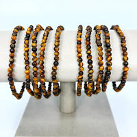 Ruby's Healing Crystals AAA Grade 4mm Beaded Bracelets