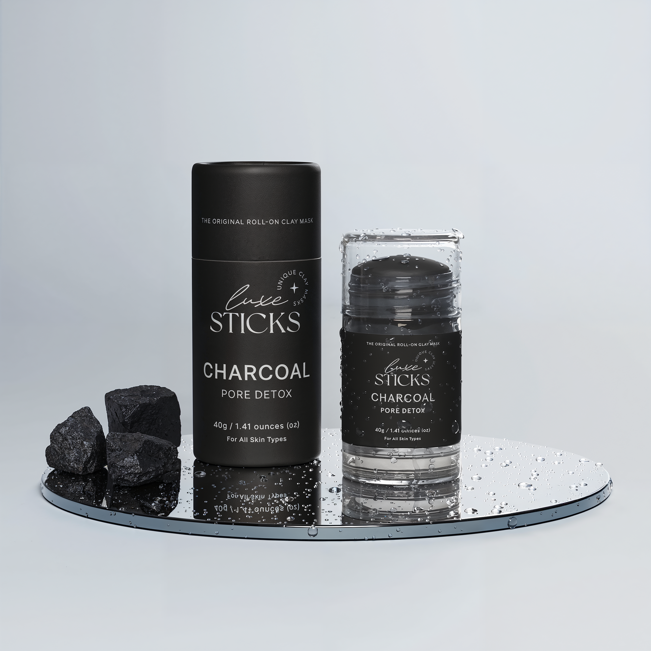 LuxeSticks Charcoal Clay Stick