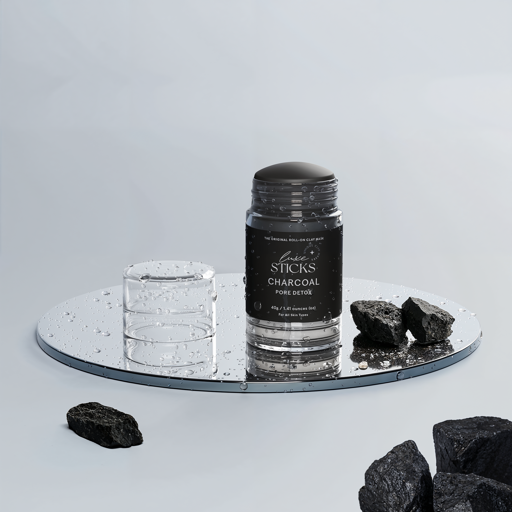 LuxeSticks Charcoal Clay Stick
