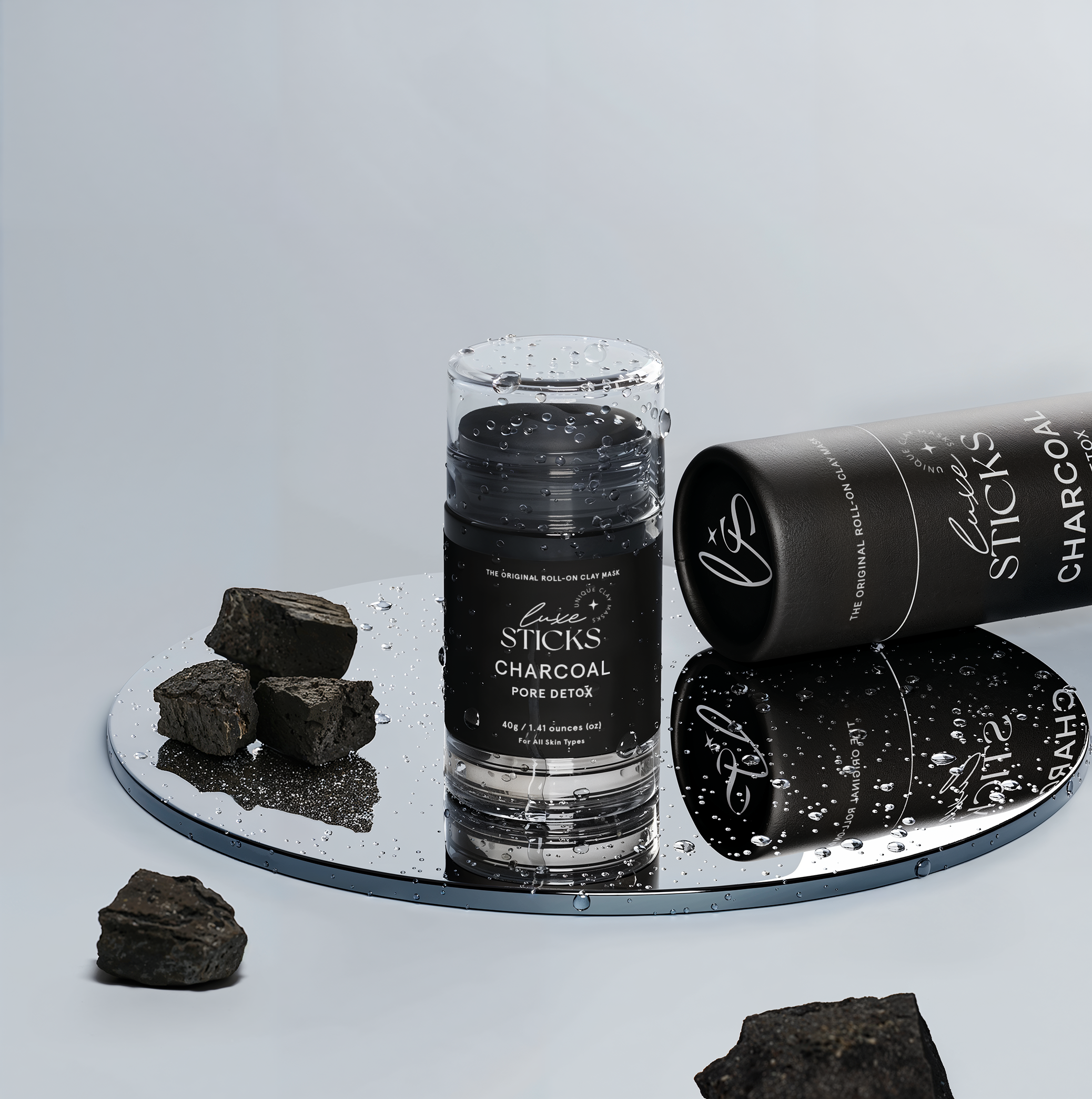 LuxeSticks Charcoal Clay Stick