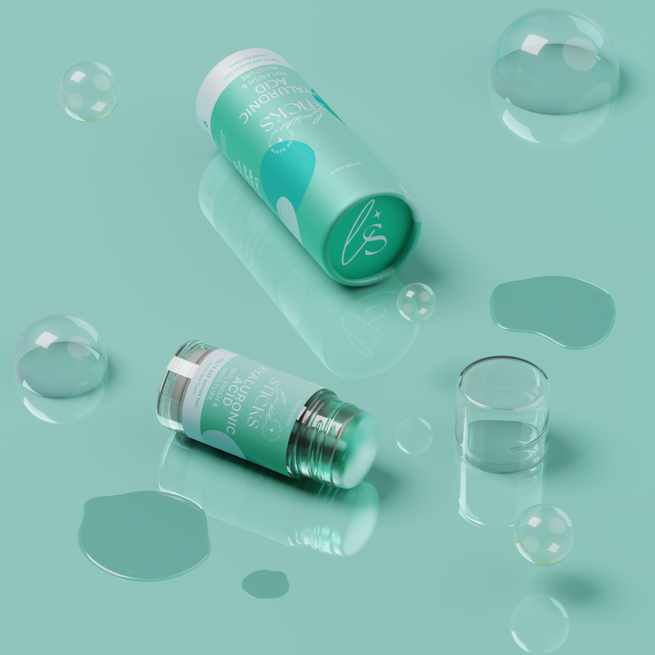 LuxeSticks Hyaluronic Acid Serum Stick