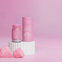 LuxeSticks Pink Mineral Clay Stick