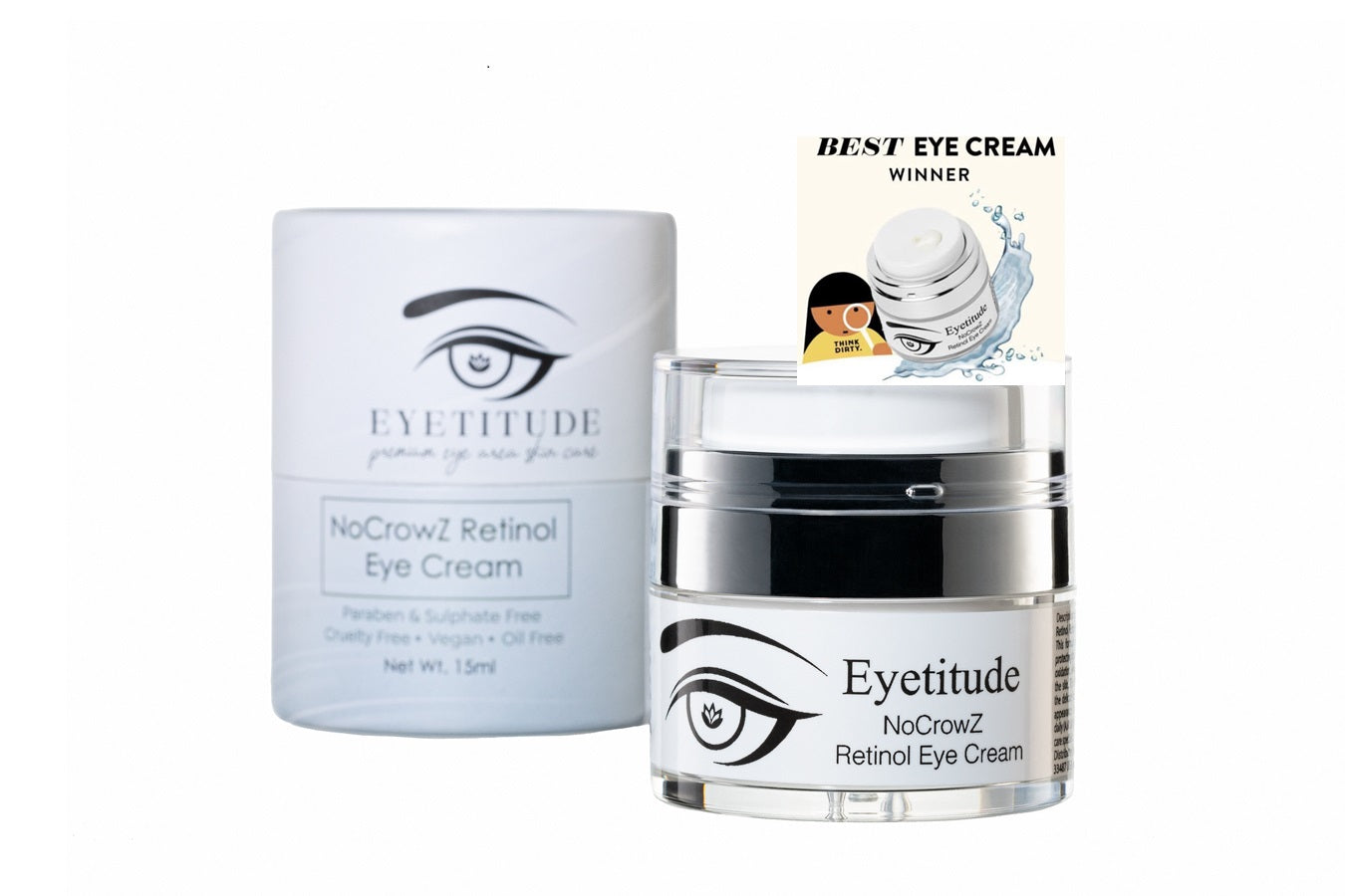 Eyetitude NoCrowZ Retinol Eye Cream 15 ml