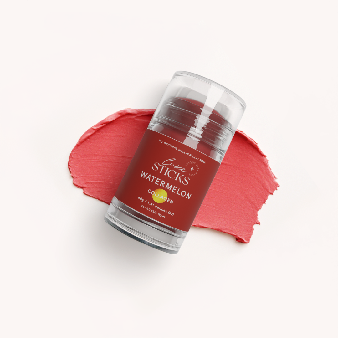 LuxeSticks Collagen/Watermelon Clay Stick