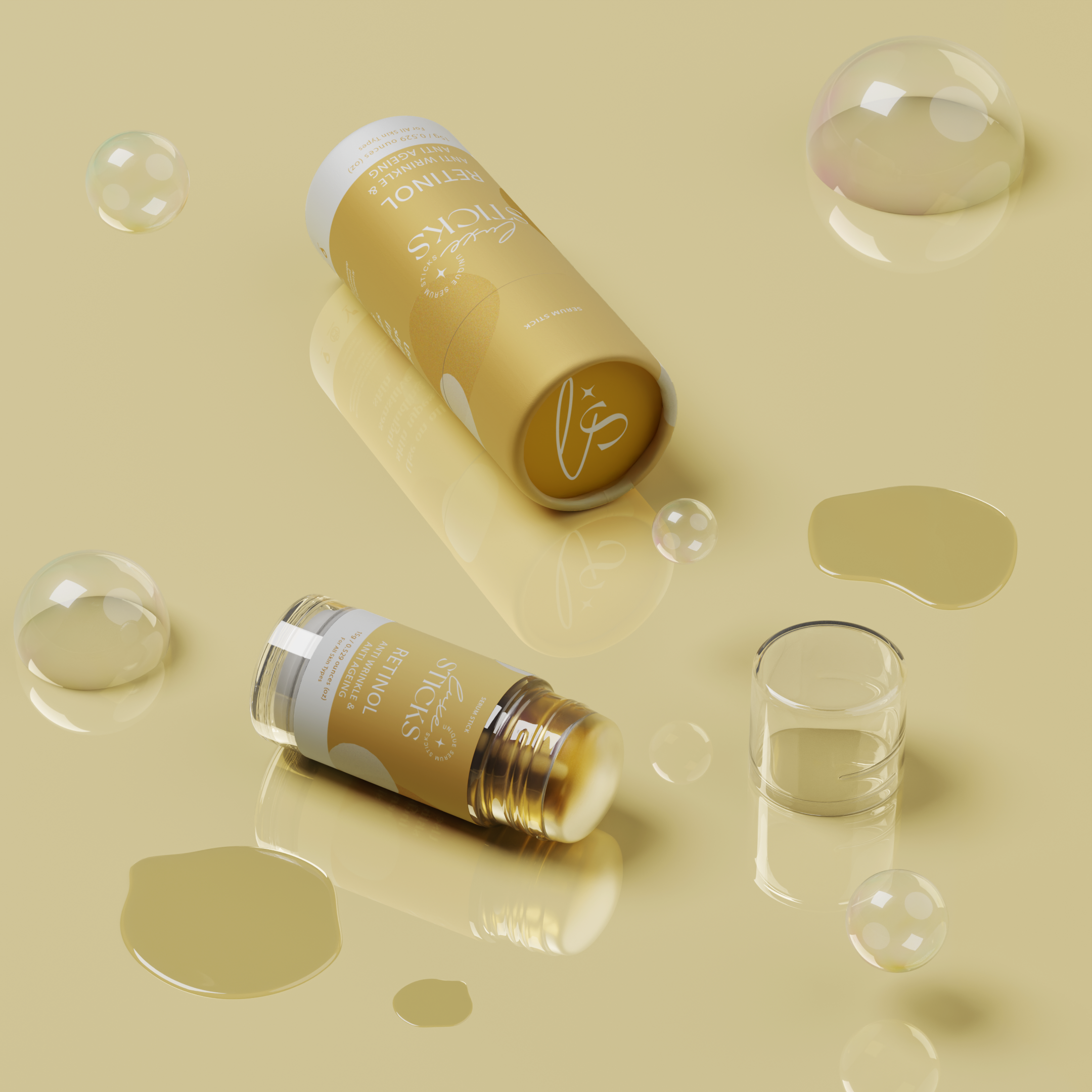 LuxeSticks Retinol Serum Stick
