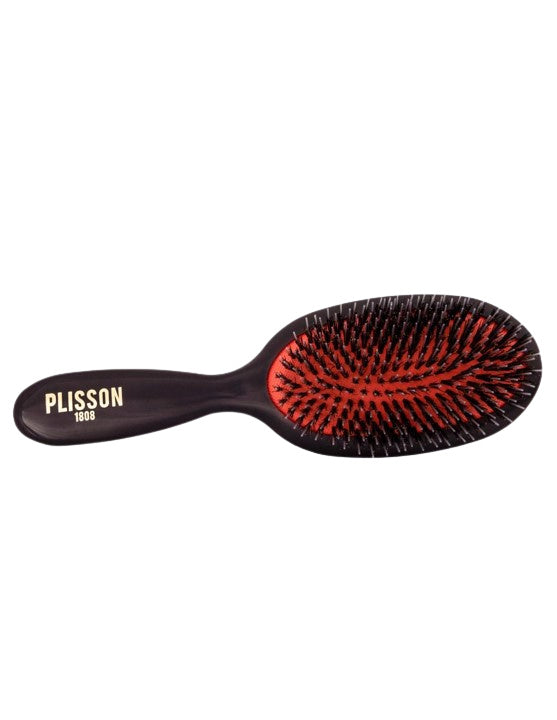 Plisson 1808 Pneumatic Hairbrush Medium - Wild Boar and Nylon Pins