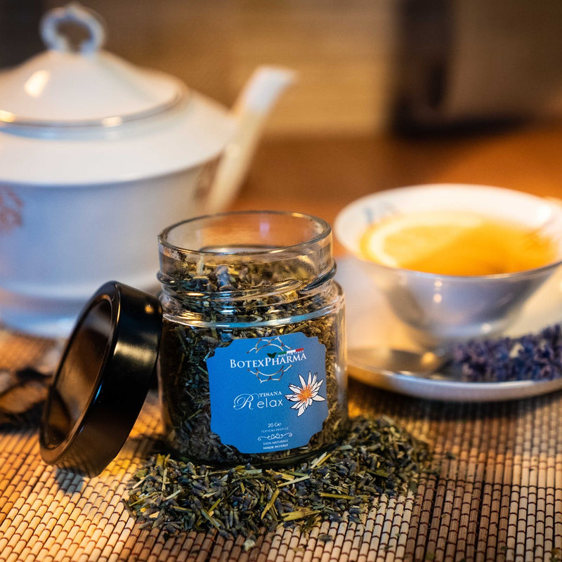 BotexPharma Herbal Tea Relax Glass