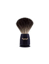 Plisson 1808 Pure Black Genuine Badger Faceted Shaving Brush - 2 Colors