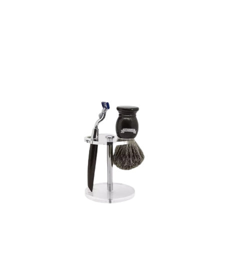 Plisson 1808 Essential 3-Piece Shaving Set - 2 Colors
