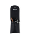Plisson 1808 Leather Beard and Moustache Kit: Brush and Scissors