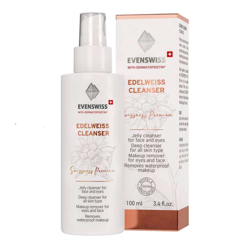 Evenswiss Edelweiss Cleanser Eyes and Face 100 ml/3.4 oz