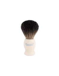 Plisson 1808 Essential Genuine Badger Shaving Brush Pure Black - 5 Colors