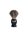 Plisson 1808 Black Pure Grey Genuine Badger & Beechwood Shaving Brush