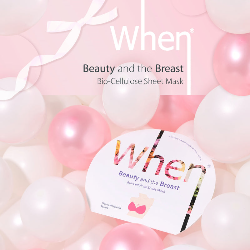 When Beauty and the Breast Premium Bio-Cellulose Sheet Mask