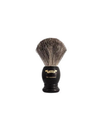 Plisson 1808 Russian Grey Genuine Black Badger Shaving Brush