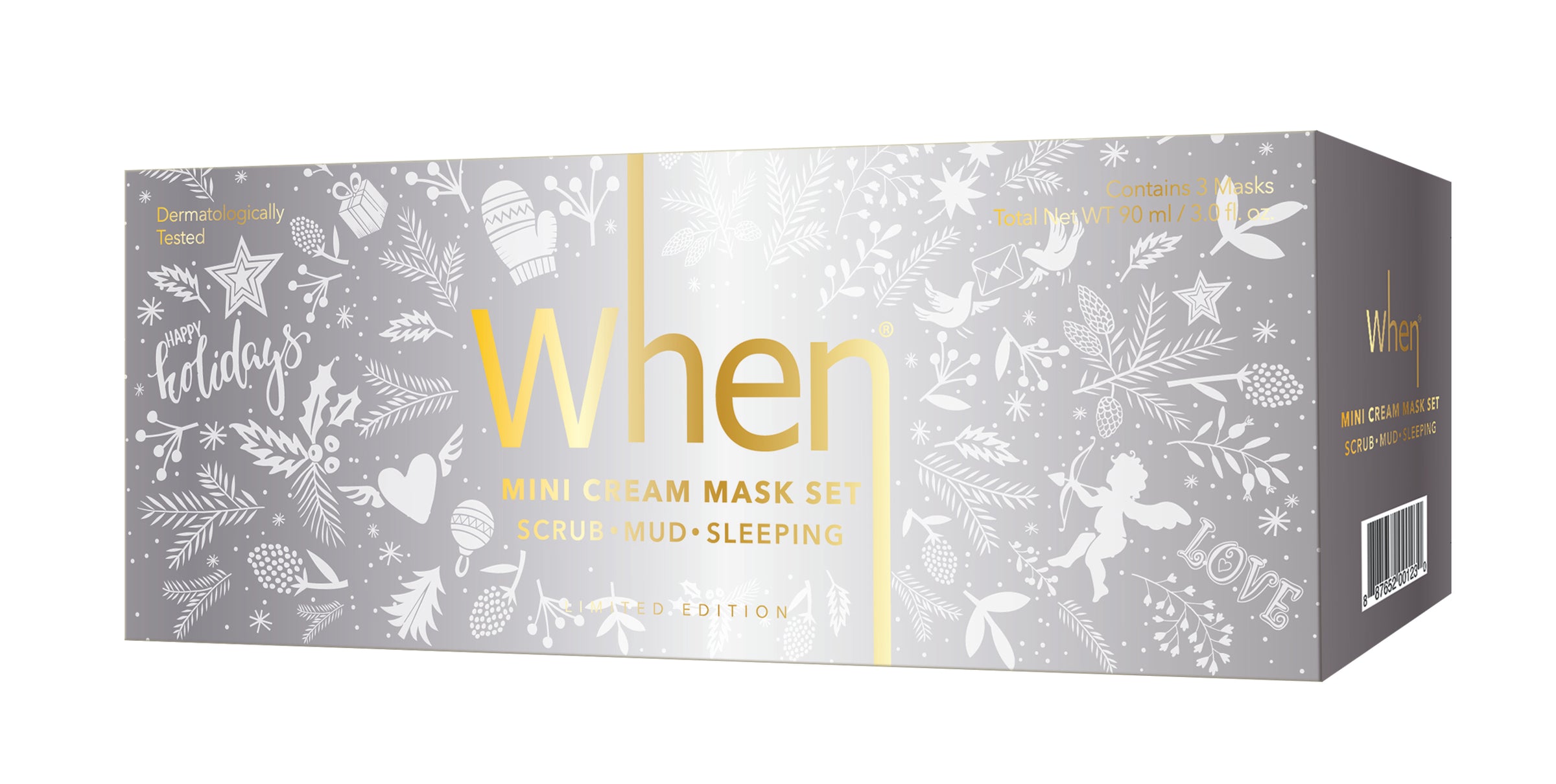 When Creamy Mask Trio Travel Set Limited Holiday Edition